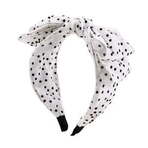 Polka Dot Bow Headband